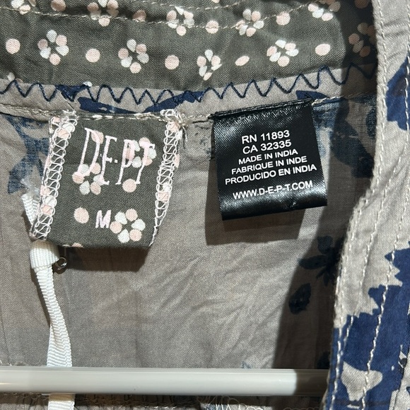 D-E-P-T • 100% Cotton Dress • Size Medium - Picture 3 of 9